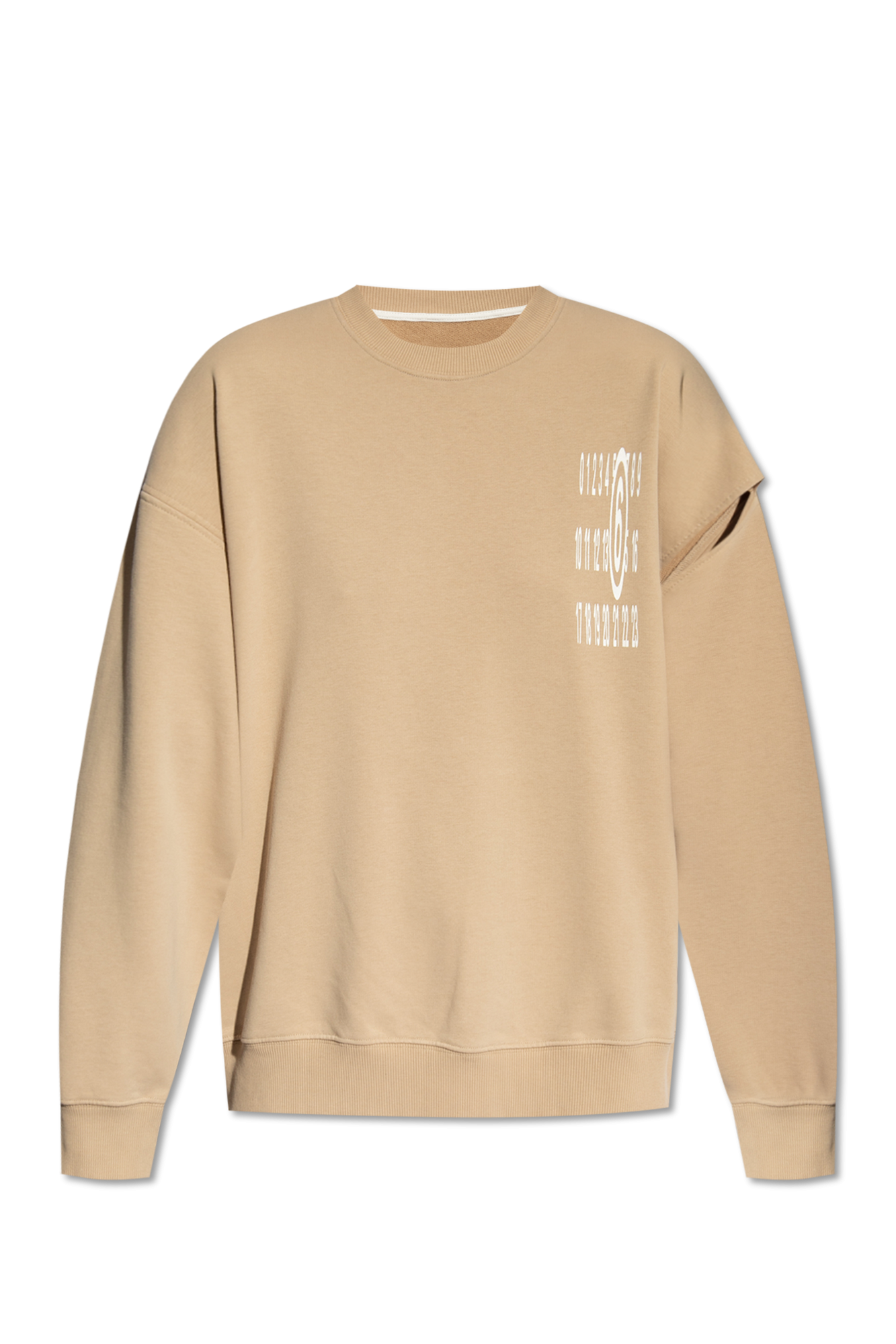 Brown Sweatshirt with logo MM6 Maison Margiela - Vitkac Canada